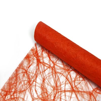 DEKOMARKET Sizoweb Table Runner, 5 m Long, 30 cm Wide, Orange
