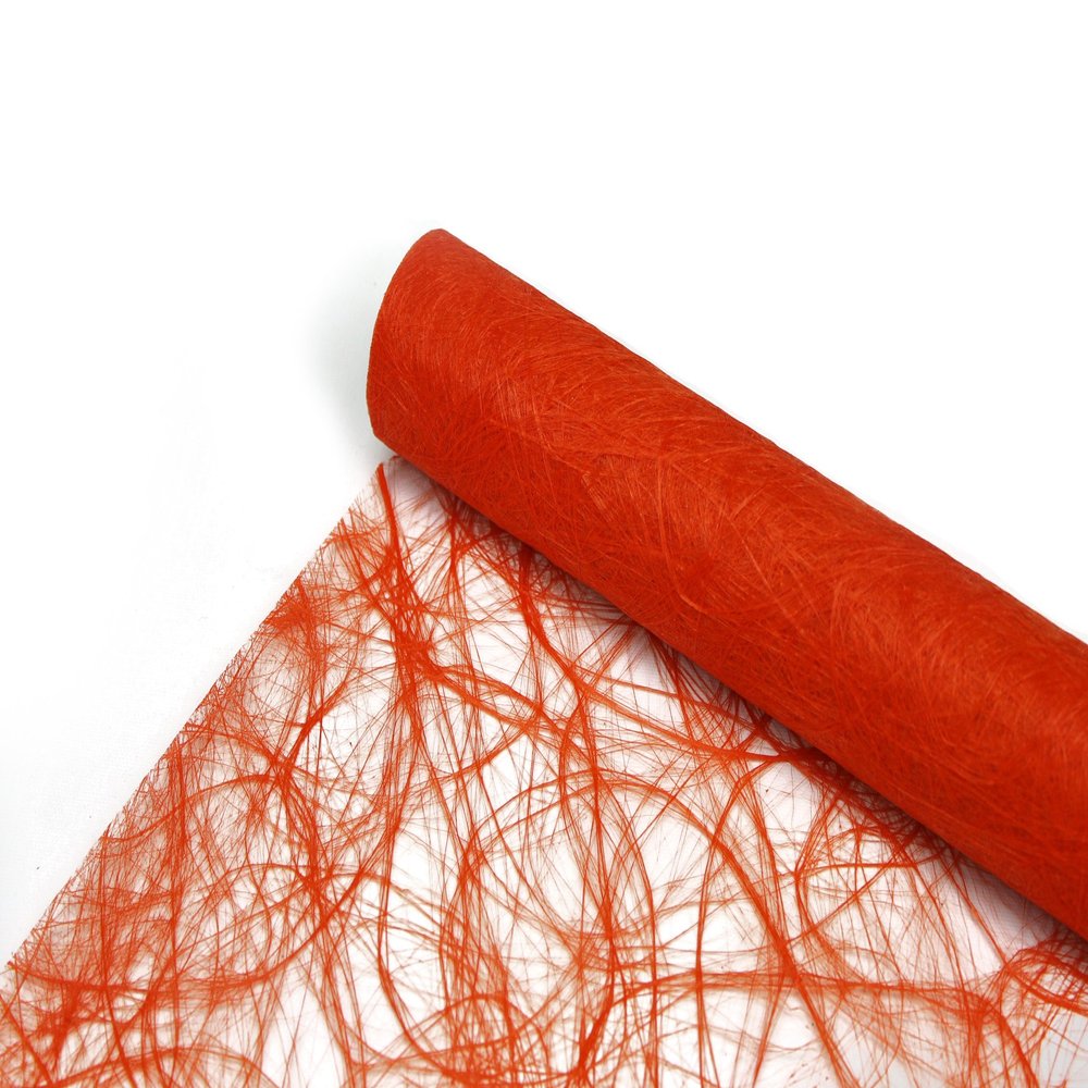 DEKOMARKET Sizoweb Table Runner, 5 m Long, 30 cm Wide, Orange