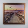 myposterframe Juno Picture Frame, 31 x 41 cm, Copper Decor, 1 mm Anti-Reflective Acrylic Glass view 2