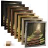 myposterframe Juno Picture Frame 24 x 32 cm, Natural Brown, with 1 mm Matte Acrylic Glazing view 1