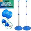 Boat Cover Support Poles, Adjustable Support System for Jon Boats, Pontoons, Aluminum Covers and Bimini Tops, Marine-Grade, 2-Pack view 1