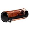 EZIOLY Cat-Pattern Leather Pencil Case, 20 x 6 cm, Orange view 4
