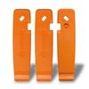 SKS GERMANY LEVERMEN Tire Lever Set, 3-Piece, Orange view 1