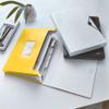 Leitz WOW A4 Project Folder, 6 Compartments, Yellow view 2