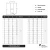 OPIOL QUALITY 6 x 15 mm A4/V4A Stainless Steel Pins, 5-Pack view 3