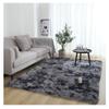 YAOTT Modern Shaggy High-Pile Rug, Dark Gray, 60 × 200 cm view 1