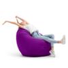 Bruni Classico L Bean Bag Chair, Violet – XL Bean Bag with Inner Bag view 4