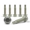 PROTECH 20-Pack 5.5 x 32 mm A2 Stainless Steel Hex Washer-Head Self-Drilling Screws, DIN 7504K view 1