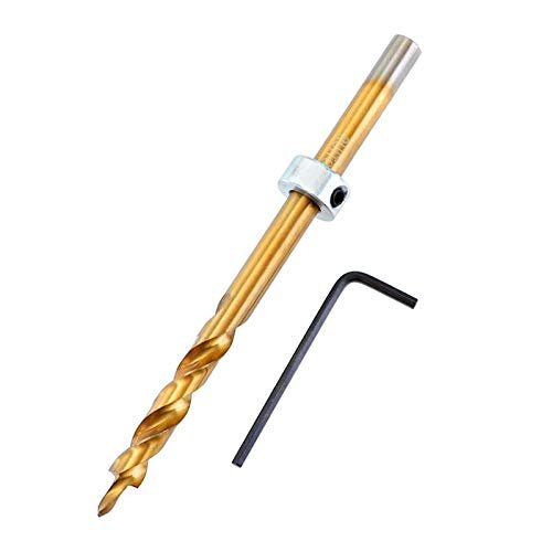 TuToy M2 9.5 mm Pocket Hole Step Drill Bit for Woodworking