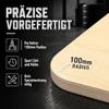 AUPROTEC 40 x 90 cm Birch Multiplex Wood Panel | Black | 18 mm view 2