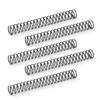 MroMax 0.1 cm Wire Diameter, 0.5 cm Outer Diameter, 4 cm Free Length, Spring Steel Coil, Extended Compression Spring, 5 Pieces view 1