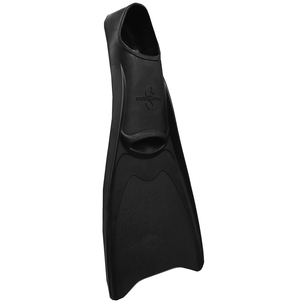 SCUBAPRO Unisex Adult Rubber Fins, Black, Small