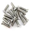 Slotted Cheese Head Screws, Stainless Steel A2, DIN 84 (M1.6x8), 50-Pack view 2