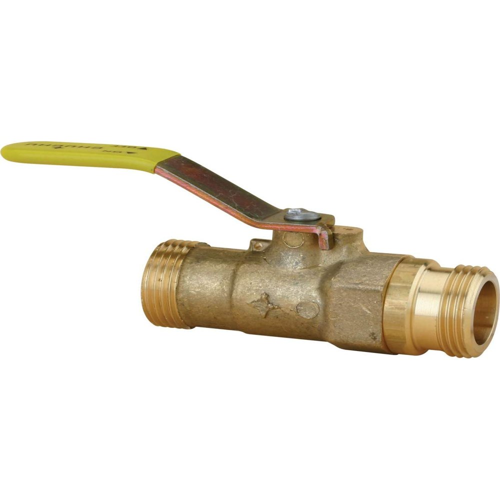Shut-Off Valve with Flat Gasket