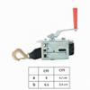 vidaXL Hand Winch with Strap, 360 kg view 2