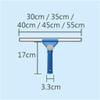 EFREINIGUNG Shower Squeegee, Adjustable-Angle Rubber Glass Wiper for Mirrors, Showers and Cars (Color: A-Brush Head 35 cm) view 2