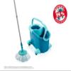 Leifheit CLEAN TWIST Disc Mop Ergo Mobile Set with Drill-Handle Mechanism view 2
