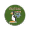 UNIGIFT Crazy Penguin Man Glossy Round Coaster, Green view 1