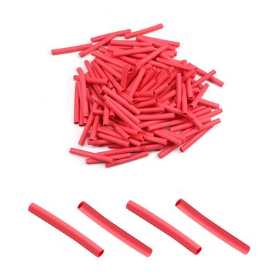 Othmro Heat Shrink Tubing, 3 mm Diameter, 2:1, 30 mm, Red, 250 Pieces
