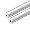 sourcing map 6063 Aluminum Tube, 300 mm Long, 19 mm OD × 5.2 mm ID, 2-Pack view 1