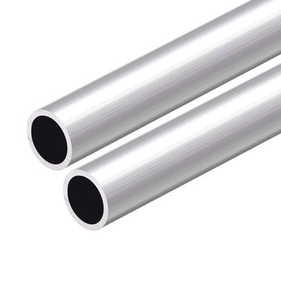 sourcing map 6063 Aluminum Round Tube, 300 mm, 19 mm OD, 16 mm ID, 2-Pack