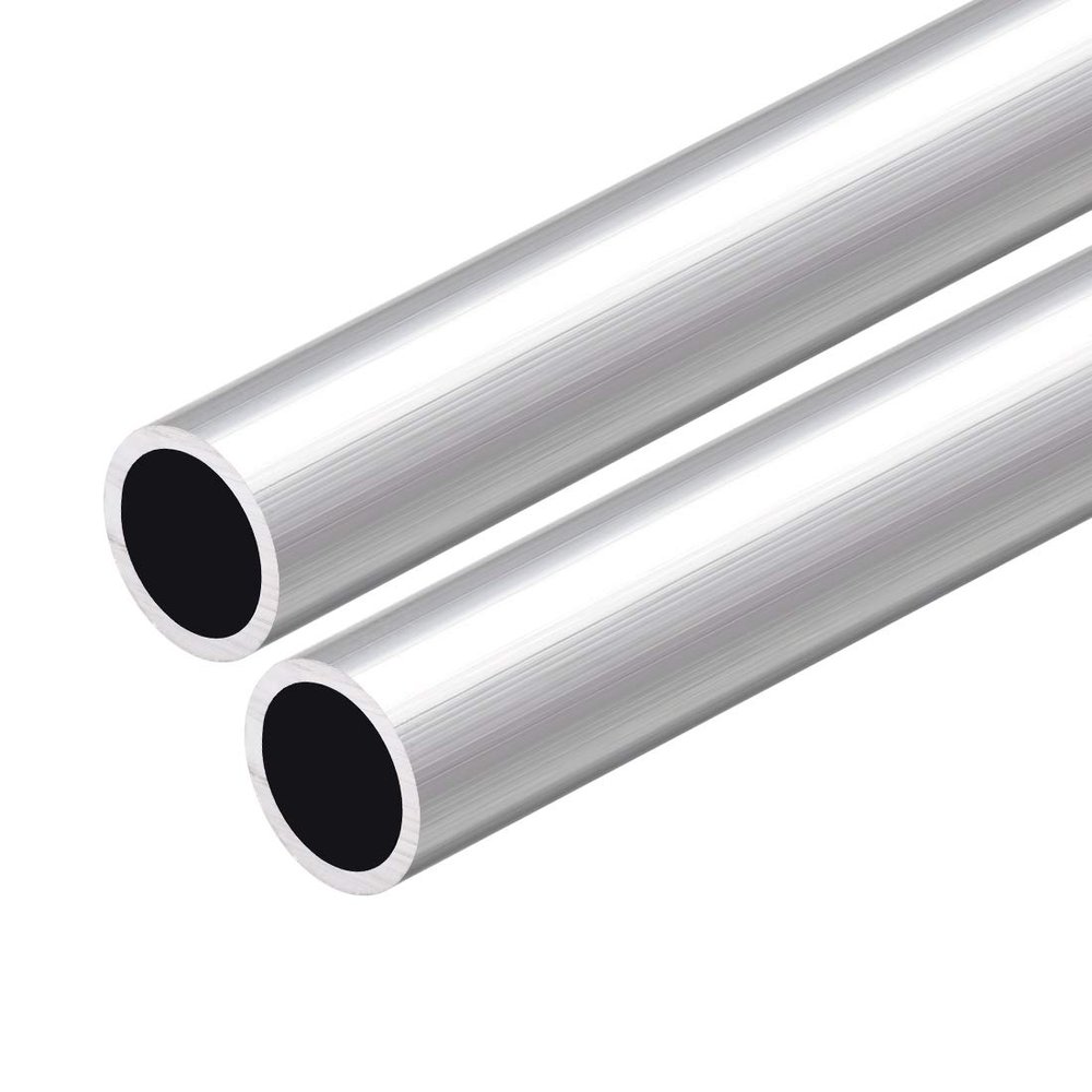 sourcing map 6063 Aluminum Round Tube, 300 mm, 19 mm OD, 16 mm ID, 2-Pack