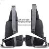 DFV mobile Nylon Backpack Waist Shoulder Bag for Planet Computers Cosmo Communicator (2019) - Black view 4