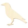 Sitting Wooden Raven, 33 cm, 50-Pack view 1