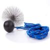 rg-vertrieb Chimney Brush Set with Steel-Wire Brush, PP Rope and 1.9 kg Pull Weight view 2