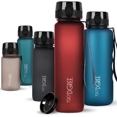 720DGREE 1 L Water Bottle uberBottle with Strainer – BPA-Free, 40+ Colors