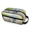 MONTOJ Toiletry Bag with White Puppy Print view 2