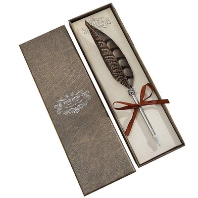 VOVOL 0.7 mm Kawaii Feather Ballpoint Pen for School and Office