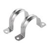Tenlacum Snap-On U-Shaped Pipe Clamps, 2-Pack (60 mm) view 1