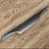 Gedotec Aluminum Cabinet Handle, Matte Brushed Gray, Vintage Profile, CC 160 mm, 1 Piece view 4