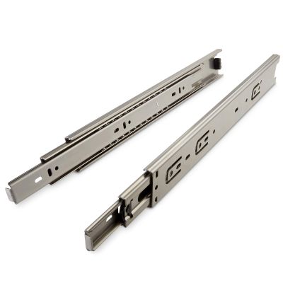 SOTECH 1 Pair Stainless Steel Full-Extension Drawer Slides KV7-45-H45-L750-NF, 750 mm