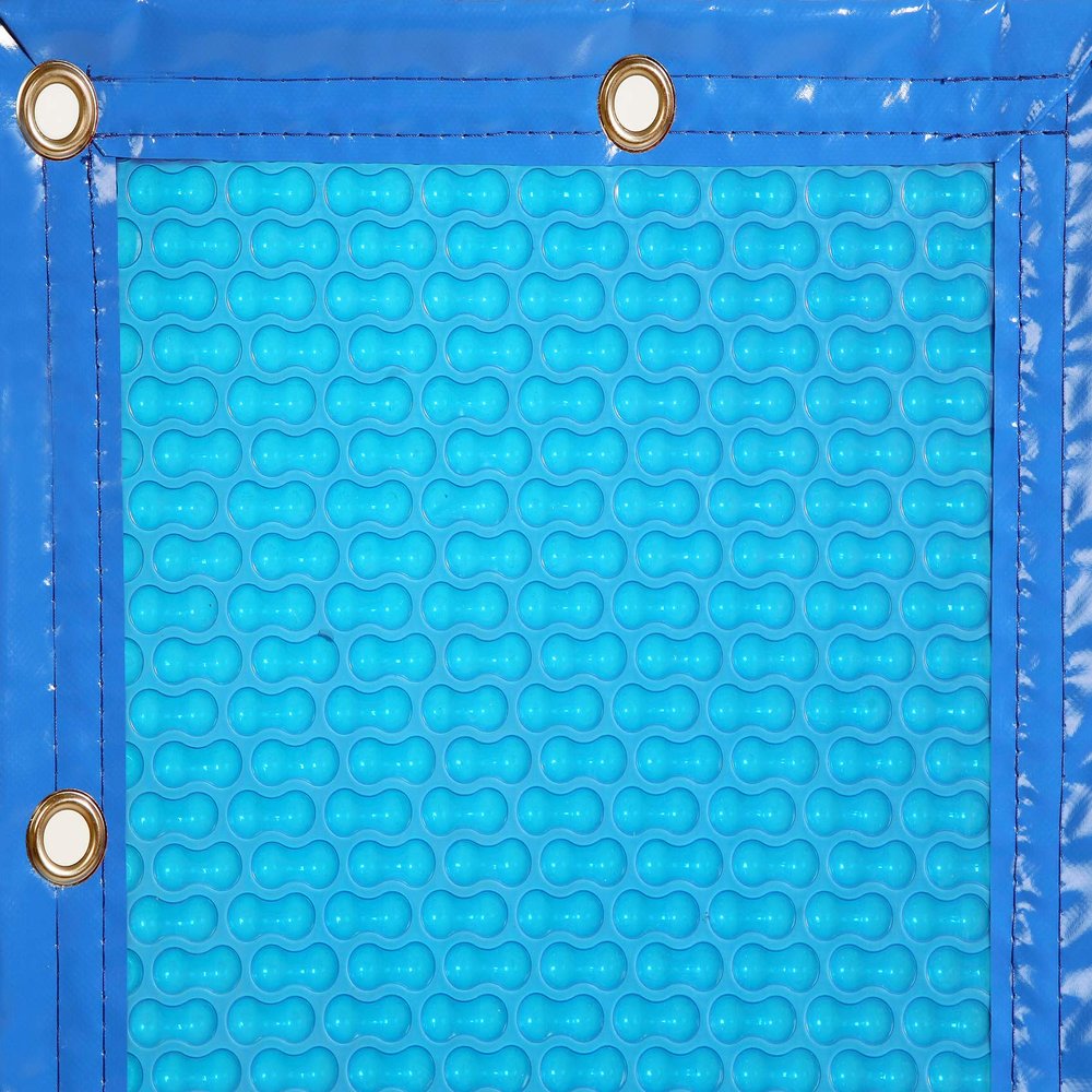 International Cover Thermal Pool Cover, 3 x 3 m / 6 x 10 m, Fully Reinforced Around the Edge