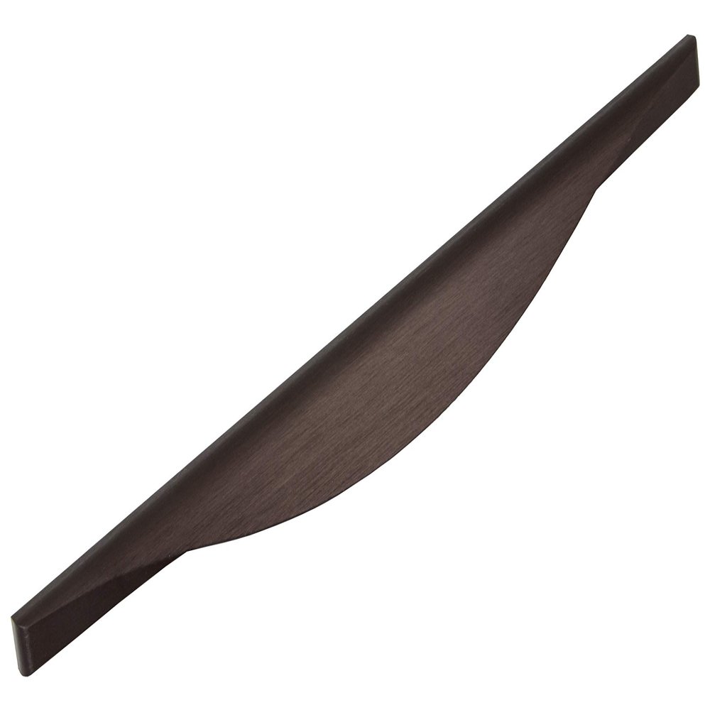 Gedotec VIDO Aluminum Cabinet Pull, Vintage Handle, Matte Coffee Brown, 192 mm Hole Spacing