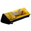 EZIOLY Zipper Pencil Case, Leather, Triangle, for School, Work and Travel view 4