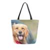 Golden Retriever Canvas Shopping Bag view 3