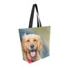 Golden Retriever Canvas Shopping Bag view 4