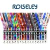 ROLSELEY ID Lanyard, 20 Pink Dog Breed Pattern, Metal Carabiner Clip and Safety Breakaway Buckle view 3