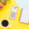 dakanna Clear Flexible TPU Case for Xiaomi Redmi 5 Plus/Note 5, Skeleton Halloween Bones Design view 4