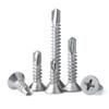 Stainless Steel Self-Drilling Screws, 3.9 x 13 mm [115 Pieces] view 1