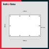 KOTARBAU Waterproof Tarp 160 g/m², 6 x 10 m, Silver view 3