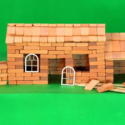 Half-Round Wooden Window for Crafts and Model Making, 3–12 cm, 110 × 77 mm, Model 18