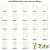 Half-Round Wooden Window for Crafts and Model Making, 3–12 cm, 110 × 77 mm, Model 18 view 2