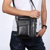 DFVmobile Leather Waist and Shoulder Bag for E-Book Reader/Tablet, Realme 3 MT6771 (2019), Black view 2