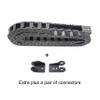 Befenybay R28 Flexible Plastic Cable Drag Chain, 15 x 15 mm, 1 m, Black, Open Type, for 3D Printers and CNC Machines view 2
