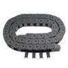 Befenybay R28 Flexible Plastic Cable Drag Chain, 15 x 15 mm, 1 m, Black, Open Type, for 3D Printers and CNC Machines view 4