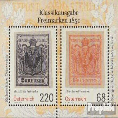 Prophila Collection Austria Block 89 (Complete Issue), Mint Never Hinged (MNH), 2016